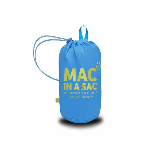 Mac in a sac - regenjas kids neon-blue - Afbeelding 2