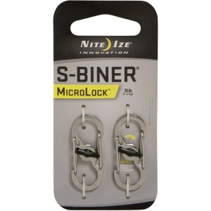 Nite Ize s-biner microlock stainless