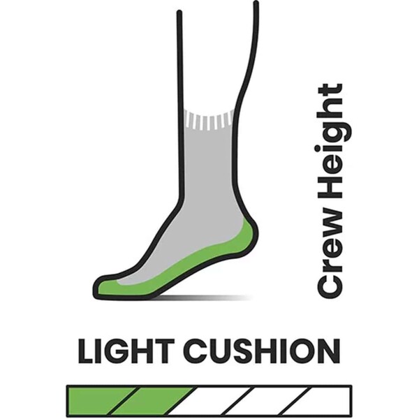 Smartwool Hike Classic Edition Light Cushion U | Light Grey - Afbeelding 3