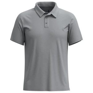 SMARTWOOL Mens Short Slv Polo ever ltgyh