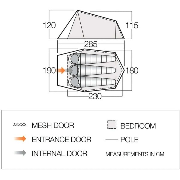 VANGO Soul 300 tent - Afbeelding 3