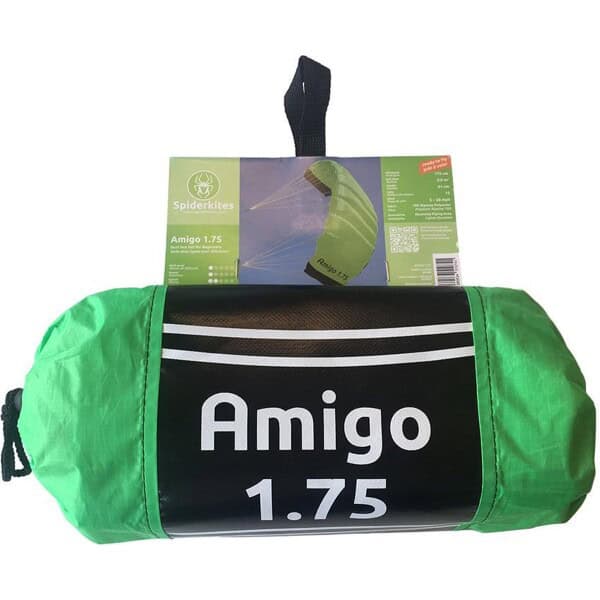 spiderkites - Amigo 1.75 green - matras vlieger - Afbeelding 2