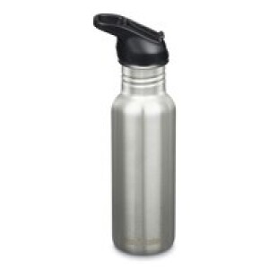 Klean Kanteen - Classic Narrow 532ml Sportdop Drinkfles - Brushed Stainless
