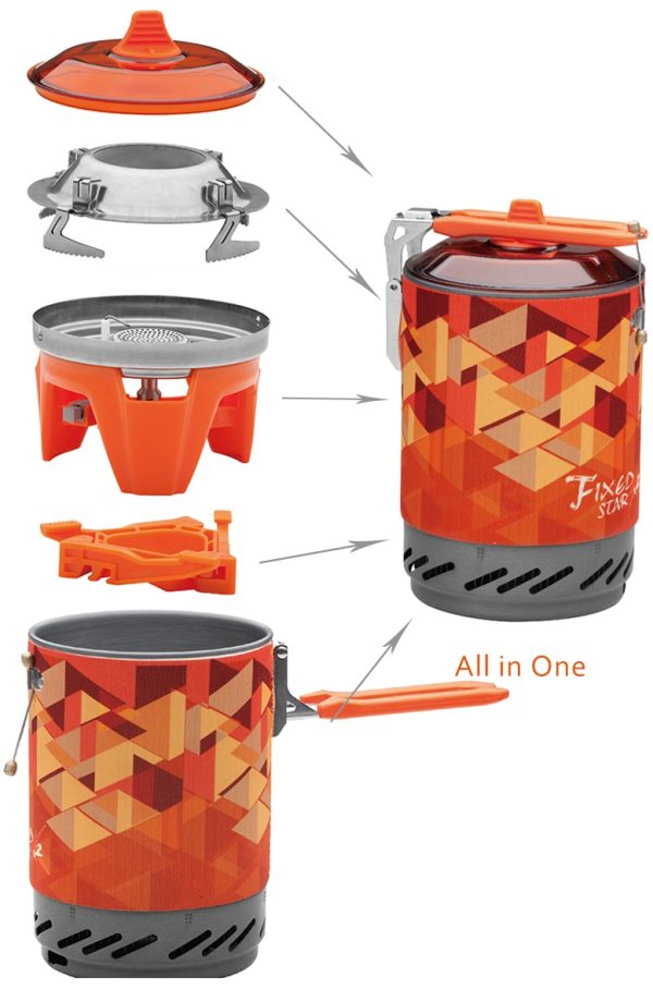 FIRE MAPLE STAR X2 orange brander - Afbeelding 2