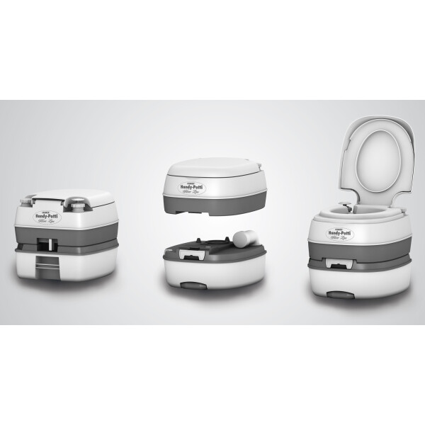 STIMEX - Chemisch toilet - Handy potti silverline - Afbeelding 3
