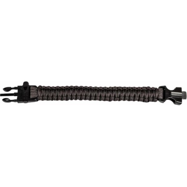 Highlander Paracord Buckle Bracelet | Black - Afbeelding 2