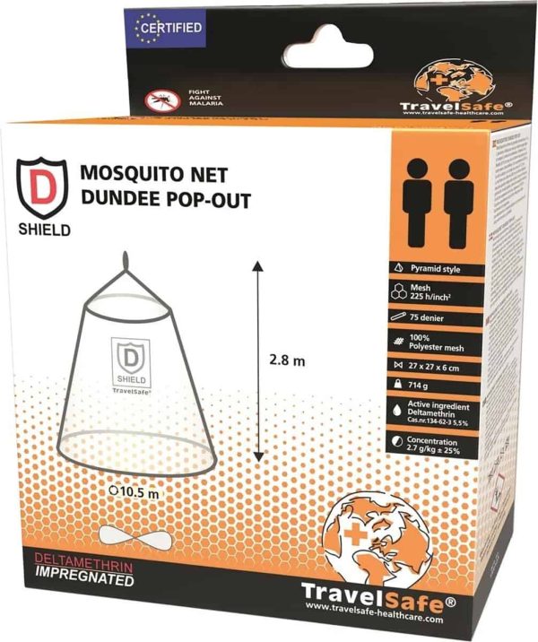 TRAVELSAFE Pop-out klamboe 2 pers. - Afbeelding 3