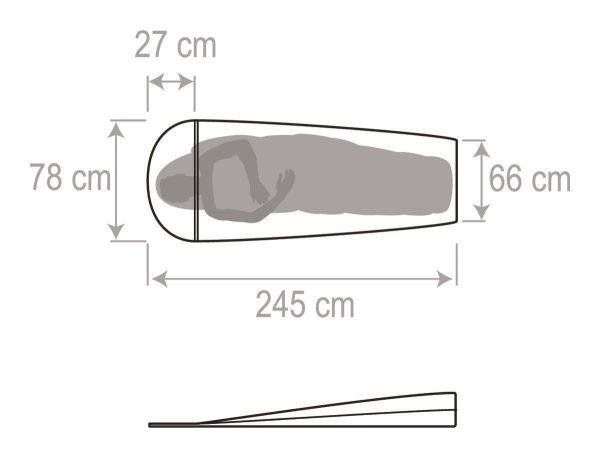 VAUDE Biwak 1.2 bivybag red - Afbeelding 2