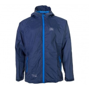 HIGHLANDER Stow & Go packaway jacket navy