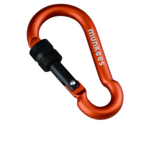 MUNKEES Pear Shape carabiner Screw lck