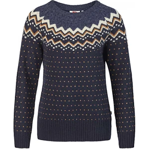 Fjällräven Övik Knit Sweater W | Dark Navy