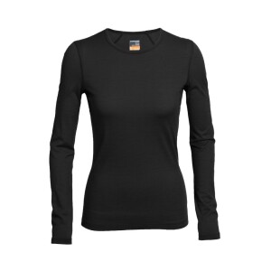 ICEBREAKER W 200 Oasis LS Crew Black
