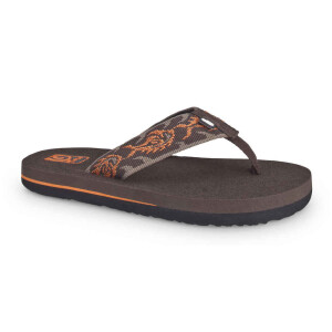 Teva Mush II kinderslipper Piranha Harvest I Bruin