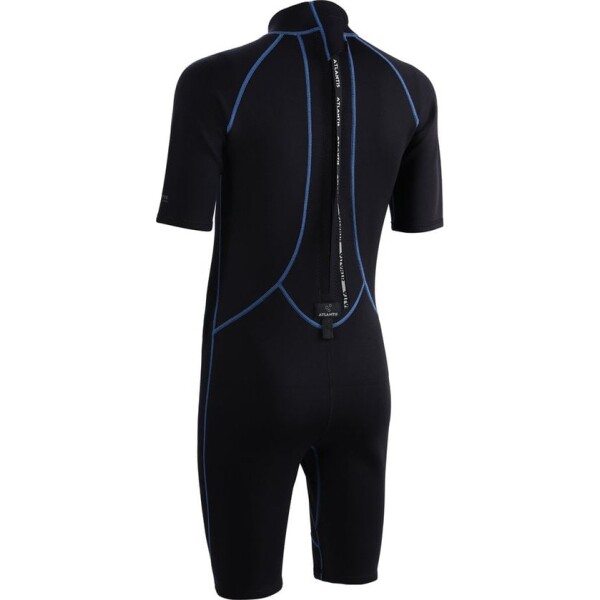 Atlantis 2mm Adventure Shorty Wetsuit | Black/Blue - Afbeelding 2