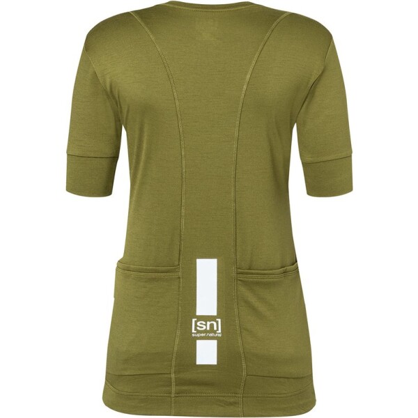 Super Natural W Grava Tee | Avocado - Afbeelding 2