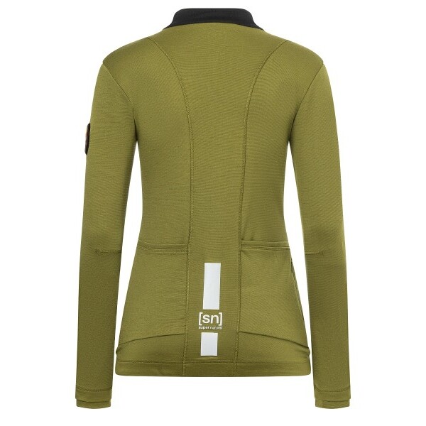 Super Natural W Grava LS Jersey -Avocado-black - Afbeelding 2