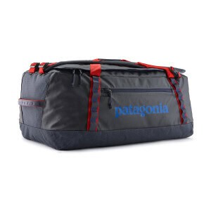 PATAGONIA Black Hole Duffel 70L -  Smolder Blue w/Amanita Red