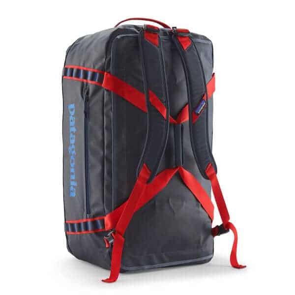 PATAGONIA Black Hole Duffel 70L -  Smolder Blue w/Amanita Red - Afbeelding 3