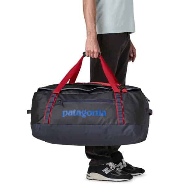 PATAGONIA Black Hole Duffel 70L -  Smolder Blue w/Amanita Red - Afbeelding 2