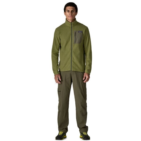 PATAGONIA Men's R1 Air Fleece Jacket - Caper Green - Afbeelding 3