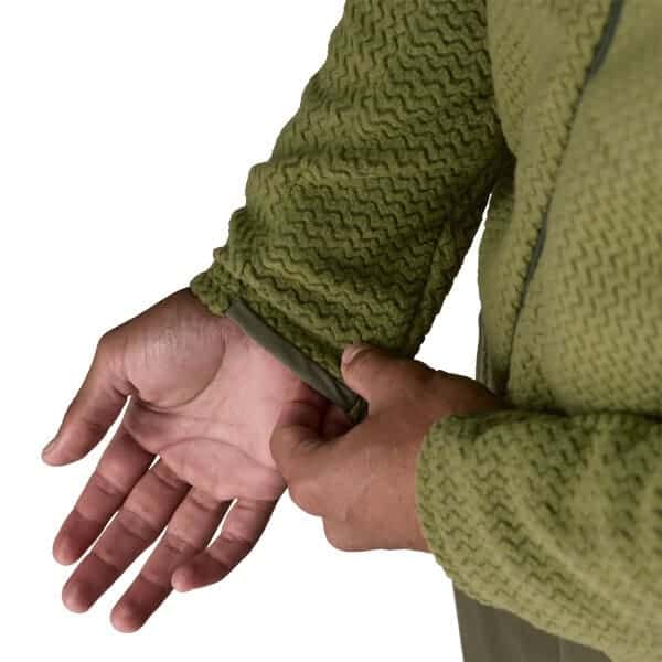 PATAGONIA Men's R1 Air Fleece Jacket - Caper Green - Afbeelding 4