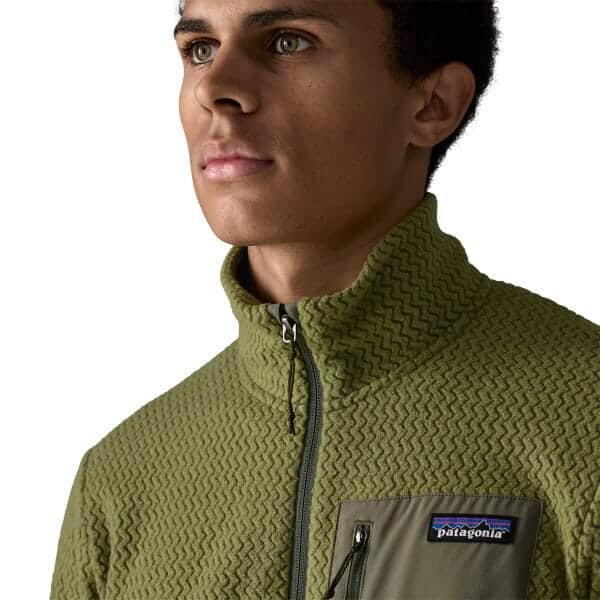 PATAGONIA Men's R1 Air Fleece Jacket - Caper Green - Afbeelding 7
