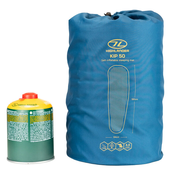 HIGHLANDER KIP - MAT 50MM inflatable - Deep Blue - Afbeelding 7