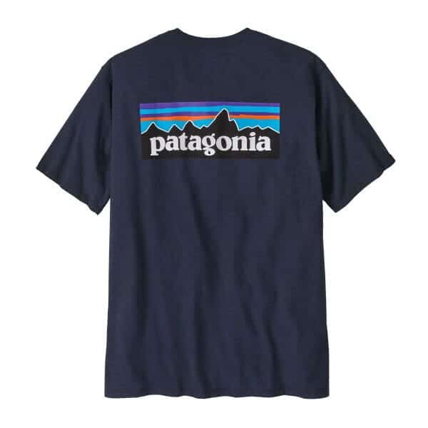 PATAGONIA - Men's P-6 Logo Responsibili-Tee - New Navy - Afbeelding 4