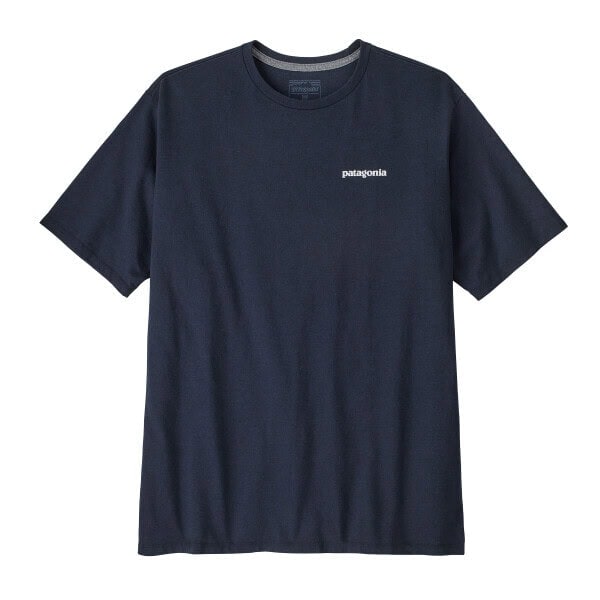 PATAGONIA - Men's P-6 Logo Responsibili-Tee - New Navy - Afbeelding 3