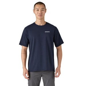 PATAGONIA Men's P-6 Logo Responsibili-Tee - New Navy