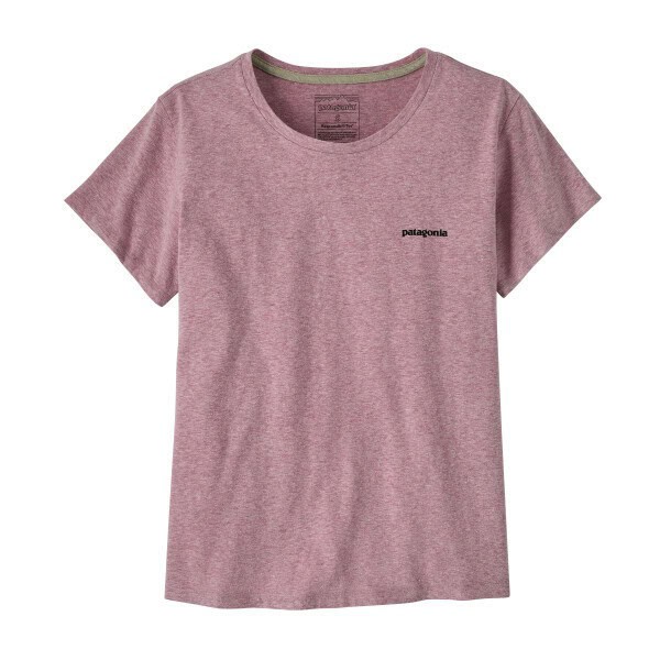 PATAGONIA - W P-6 Logo Reponsibili-Tee - Quiet Violet - Afbeelding 4