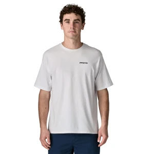 PATAGONIA - Men's P-6 Logo Responsibili-Tee - White
