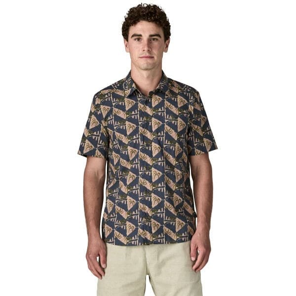 PATAGONIA Men's Go-To Shirt -  Jaguar Geo: Dolomite Blue - Afbeelding 2