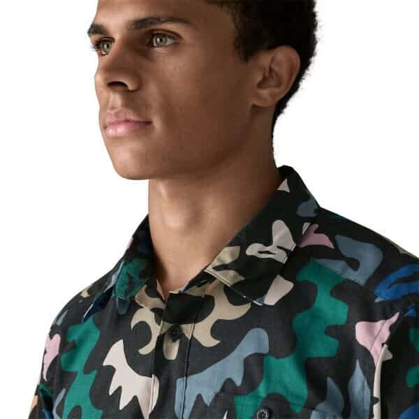 PATAGONIA Men's Go-To Shirt - kaleido Black - Afbeelding 2
