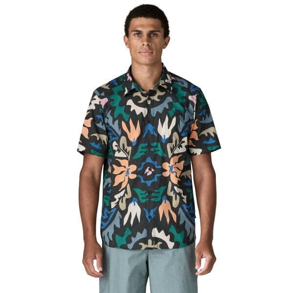 PATAGONIA Men's Go-To Shirt - kaleido Black - Afbeelding 4