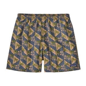 PATAGONIA Men's Baggies Shorts - Jaguar Geo: Dolomite Blue