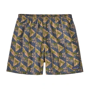 PATAGONIA Men's Baggies Shorts - Jaguar Geo: Dolomite Blue