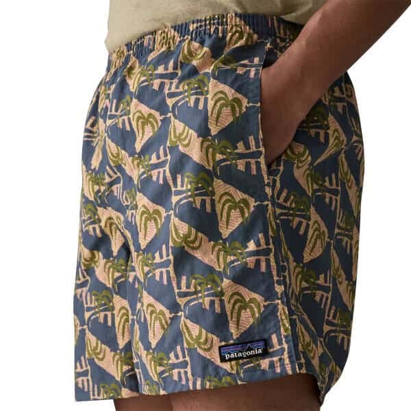 PATAGONIA Men's Baggies Shorts - Jaguar Geo: Dolomite Blue - Afbeelding 2