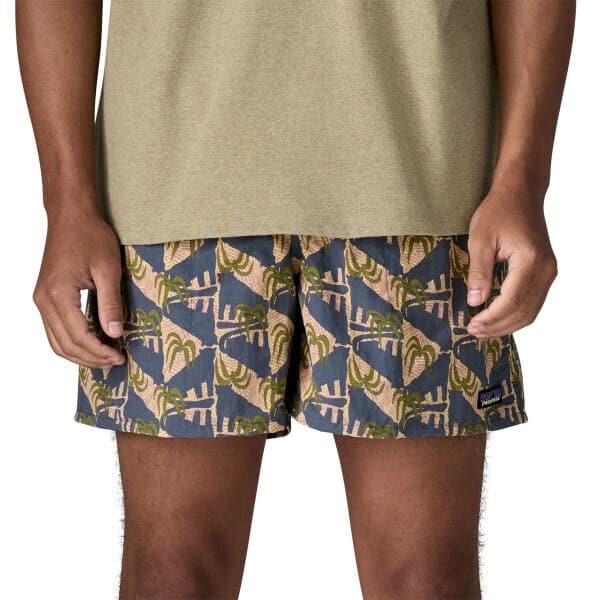 PATAGONIA Men's Baggies Shorts - Jaguar Geo: Dolomite Blue - Afbeelding 3
