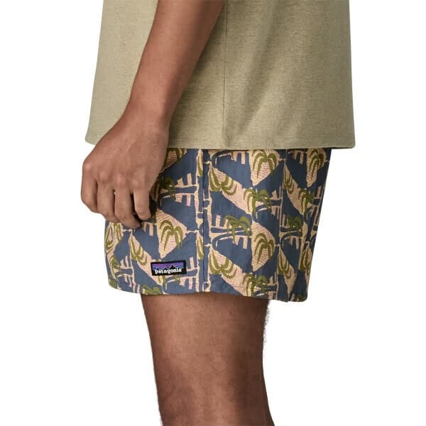 PATAGONIA Men's Baggies Shorts - Jaguar Geo: Dolomite Blue - Afbeelding 5
