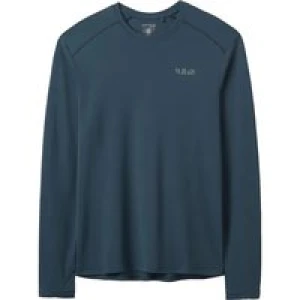 RAB - Force LS Tee tempest - blue