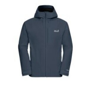 Jack Wolfskin - Tempest 2L Regenjas Heren - Midnight Sky
