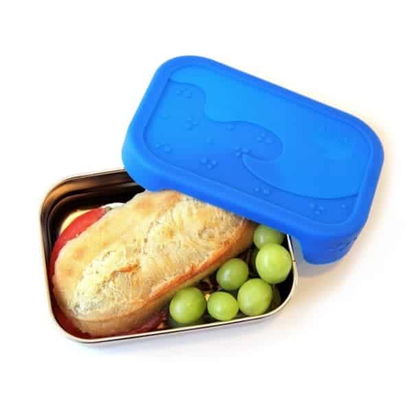 Eco spash  lunchbox RVS blue - Afbeelding 2
