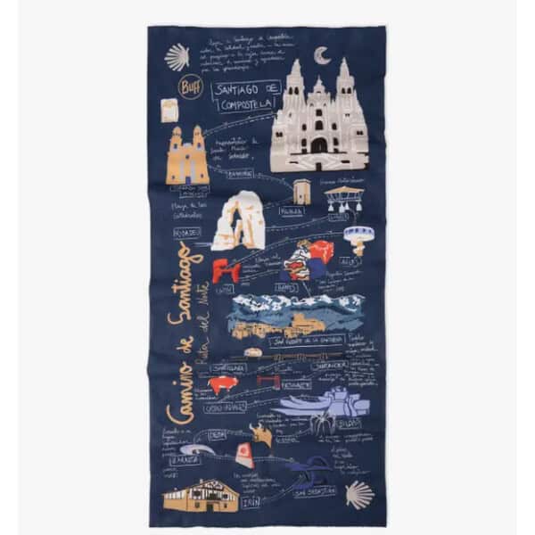 BUFF Coolnet Norte Navy UV - Afbeelding 2
