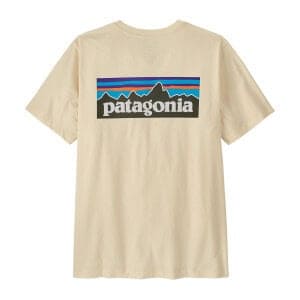 PATAGONIA M's P-6 Logo T-Shirt - undied naturel