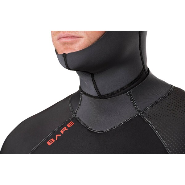 BARE Exowear Hood black unisex - Afbeelding 2