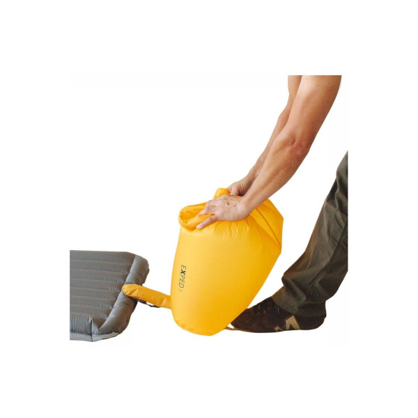 EXPED Schnozzel pumpbag UL L yellow - Afbeelding 2