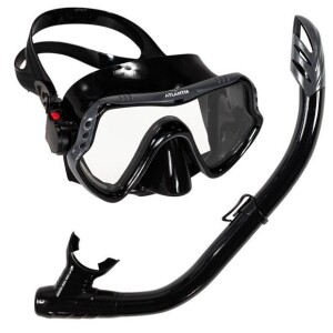 Atlantis Samana pro black-grey - duikbril set