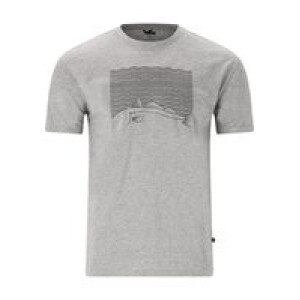 Cruz - Gander Men Printed T-Shirt - Grijs